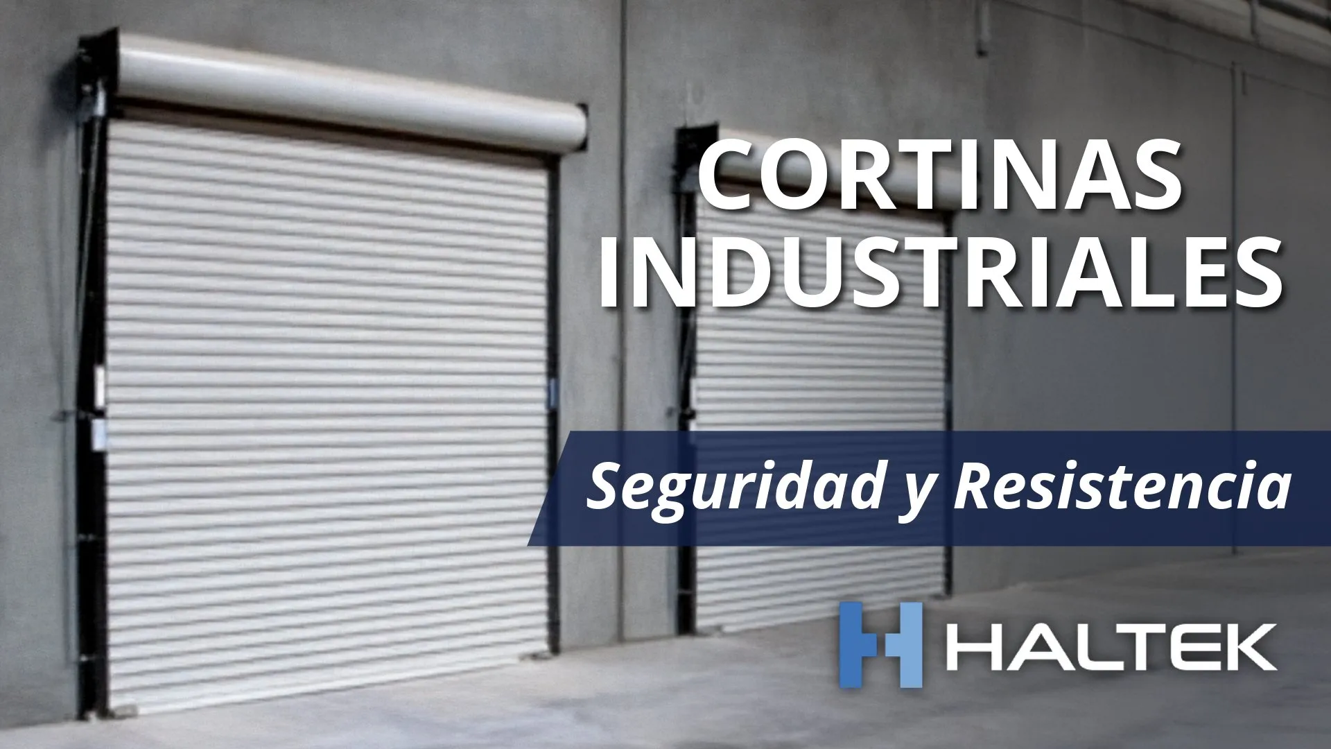 Miniatura de cortinas automáticas industriales.