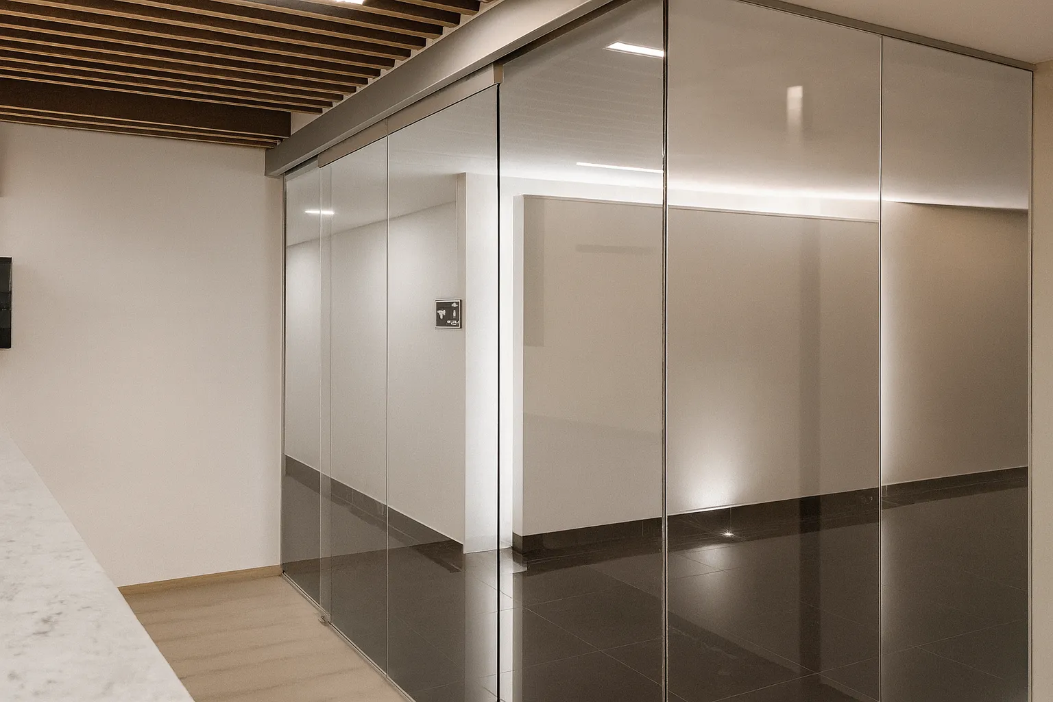 Portada de proyecto de puerta instalada en Grupo GH.