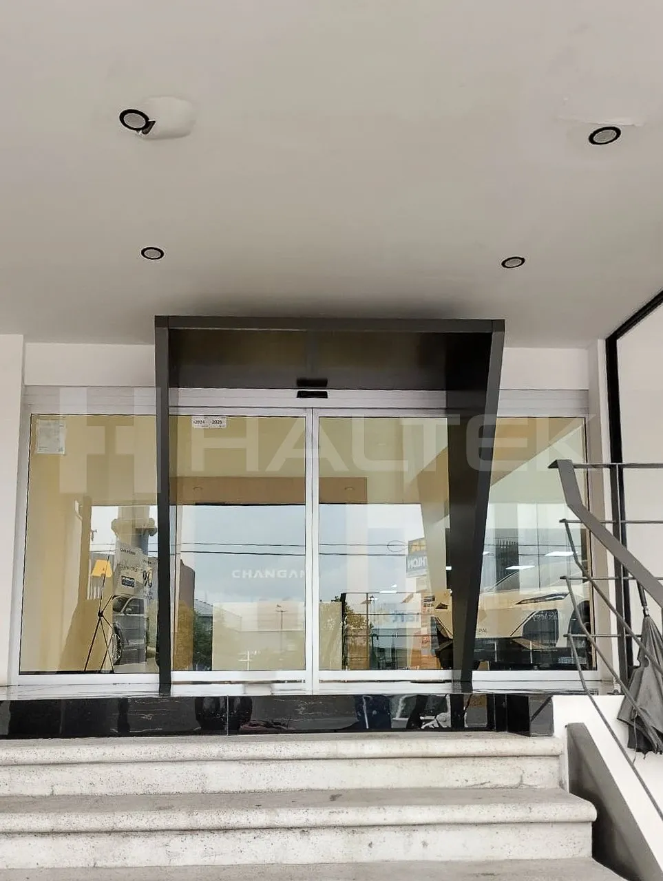 Vista exterior del proyecto Changan en Angelópolis.