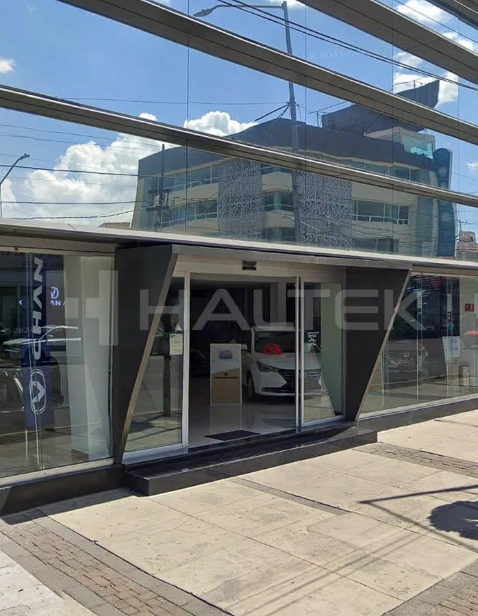 Fachada exterior del proyecto Changan en concesionaria.