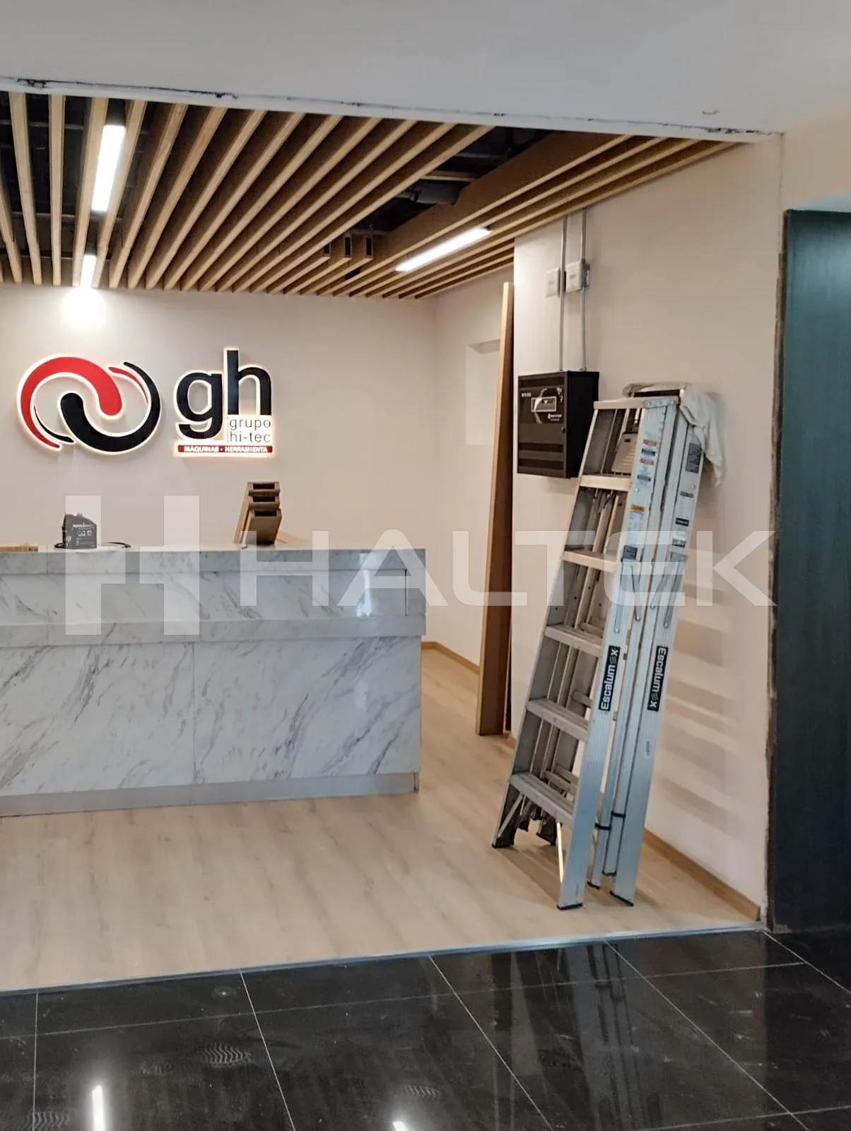 Vista previa del proyecto Grupo GH antes de renovación.