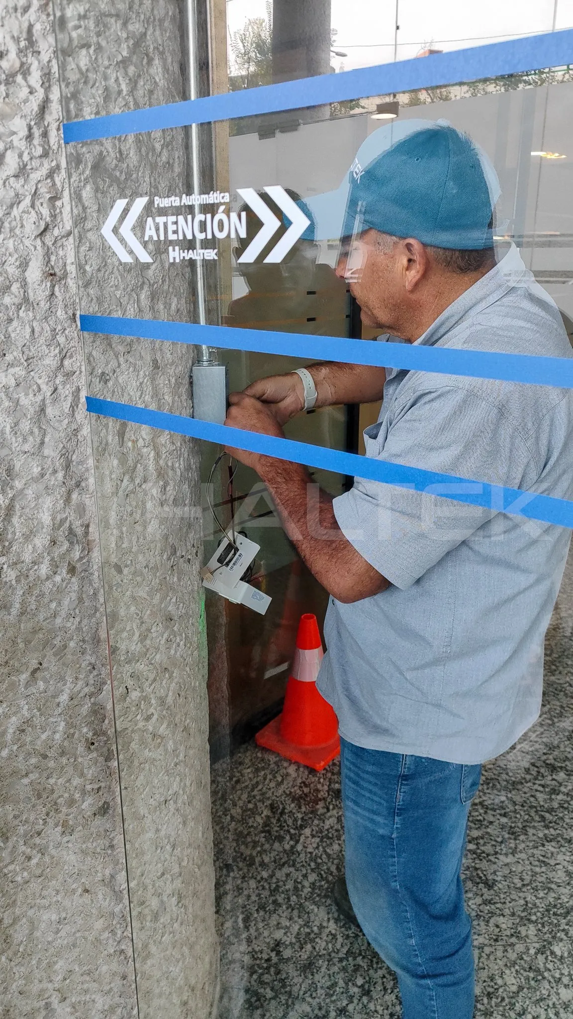 Etiqueta corporativa en proyecto HP Diamante.