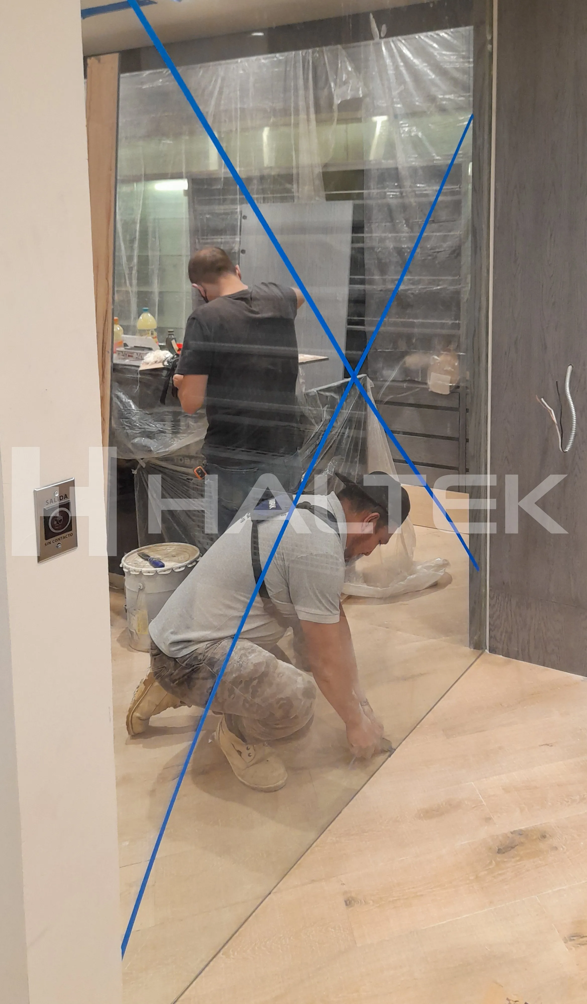 Etapa de instalación en proyecto Lieb.