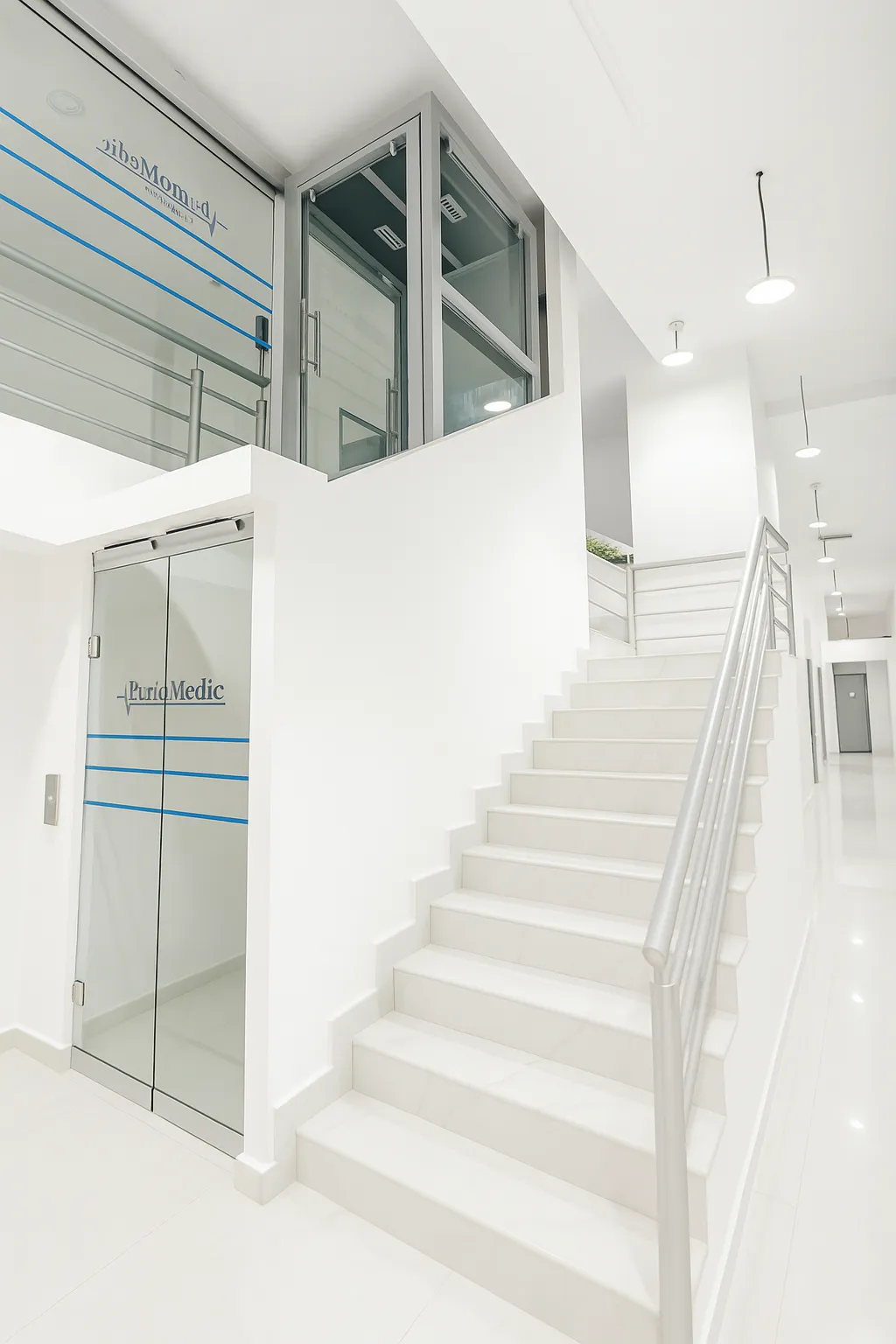 Vista frontal del proyecto Punto Medic.