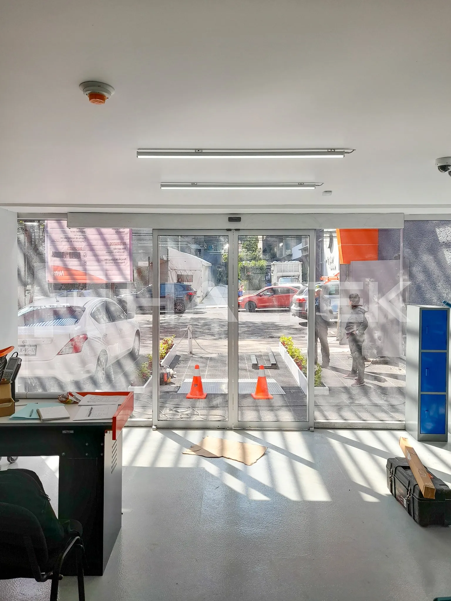 Vista interior del proyecto Tiendas Neto.