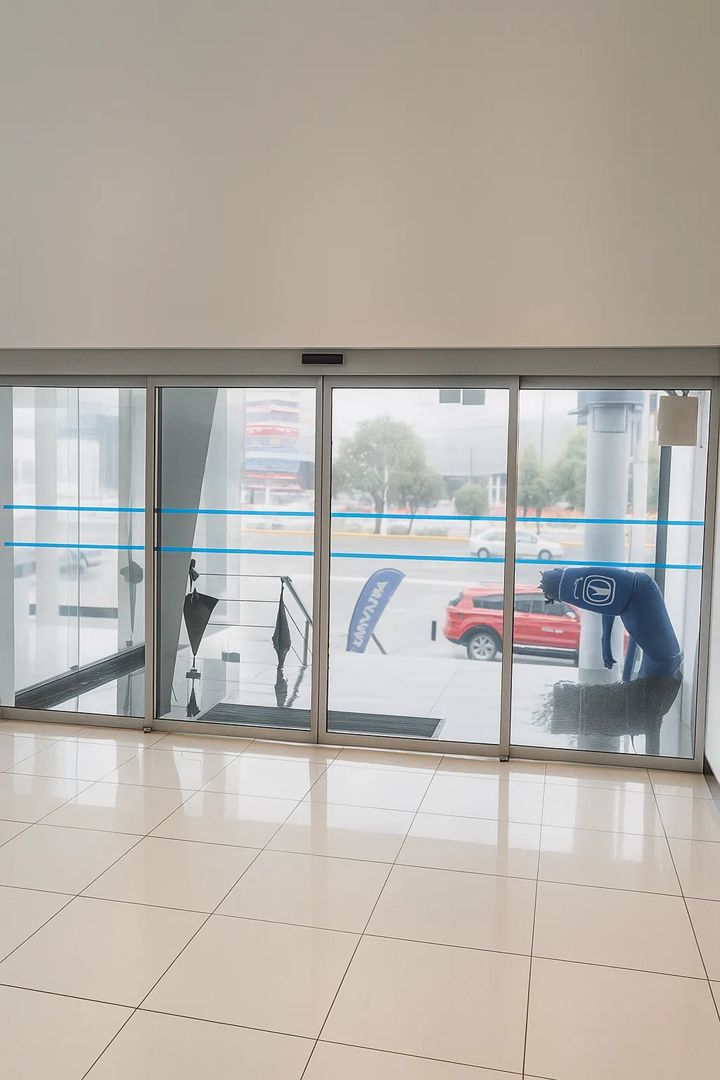 Puerta HALTEK en interior del proyecto Changan.