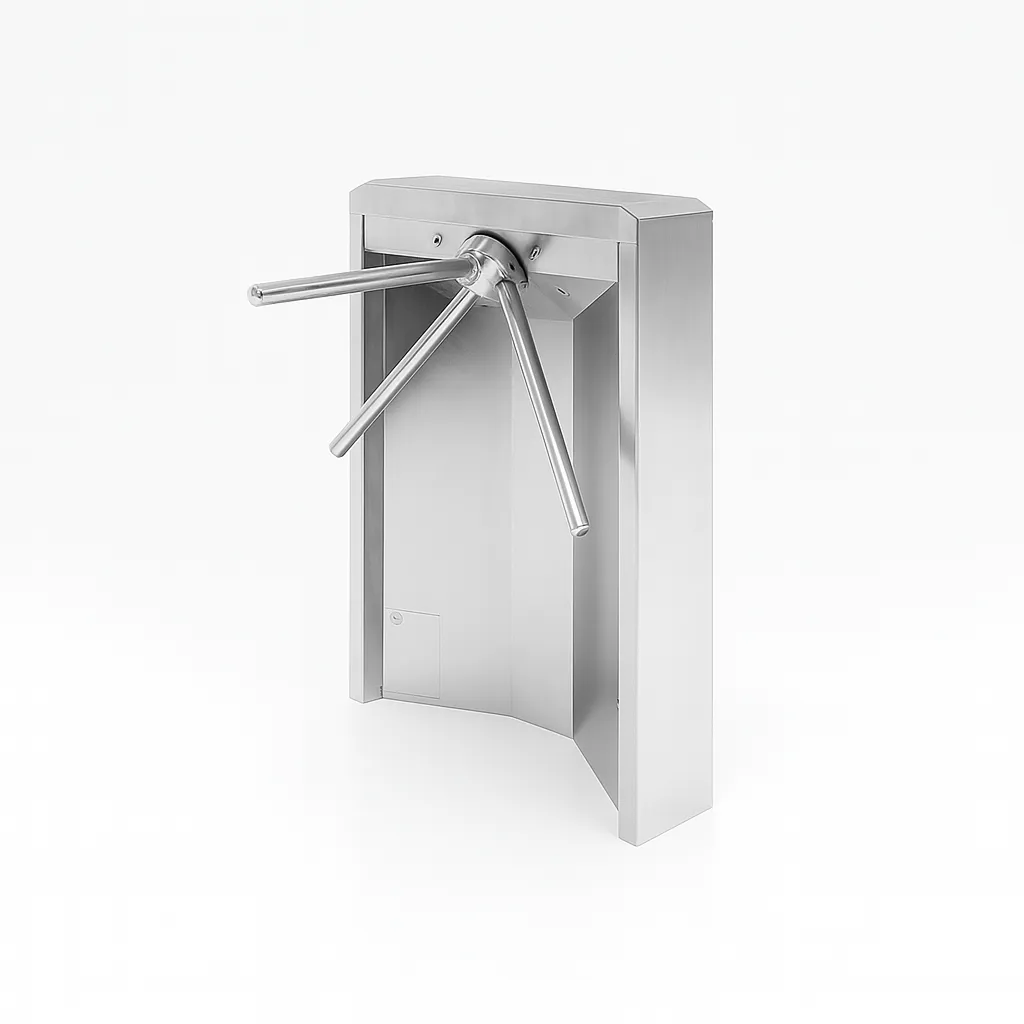 Render de torniquete trípode automático.