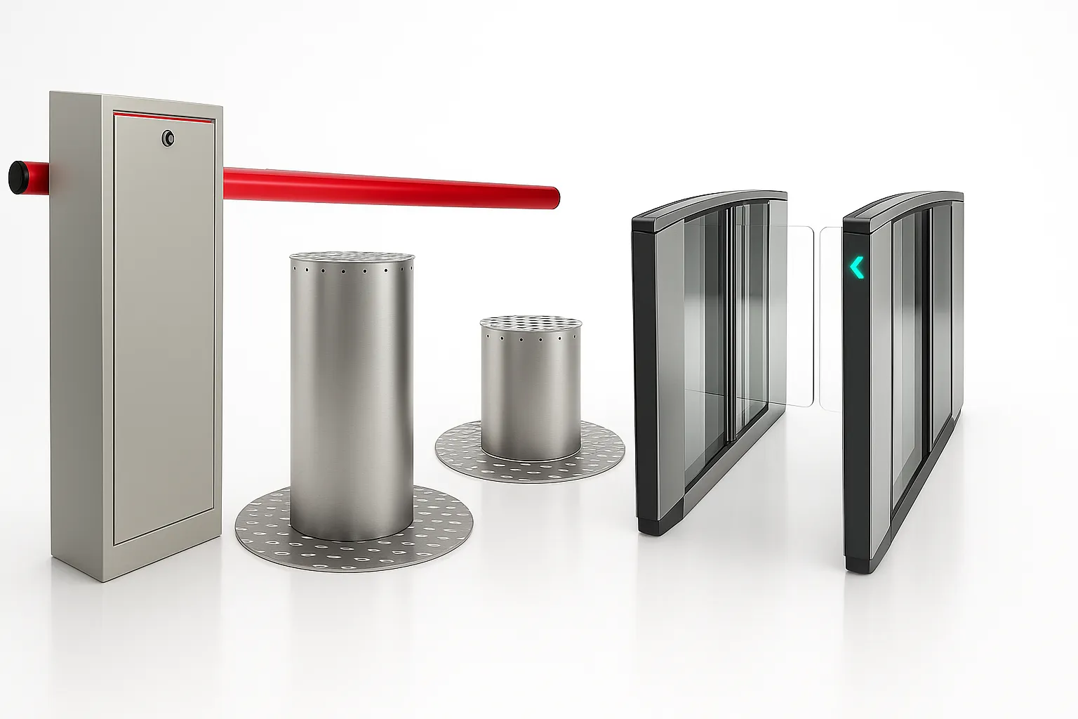 Sistemas de control de acceso automatizados para seguridad.